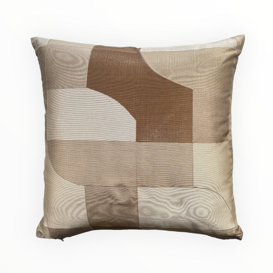 Abstract Jacquard Cushion