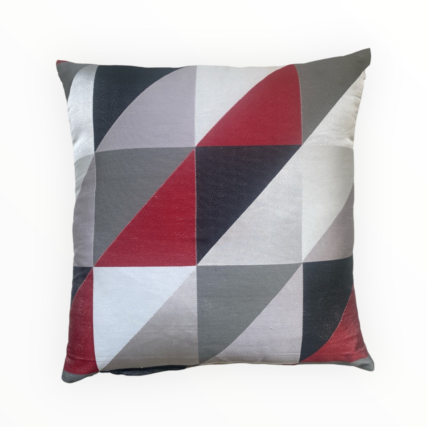 Geomatric Jacquard Cushion