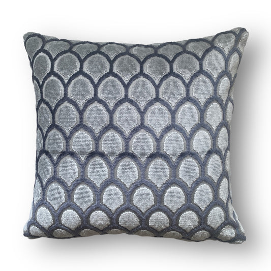 Pine Cone Velvet Jacquard Cushion